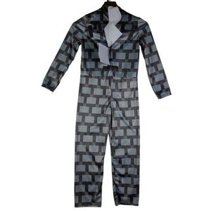 Minecraft Costume Child Halloween Classic Kids Size Medium Ender Dragon‎ Gray